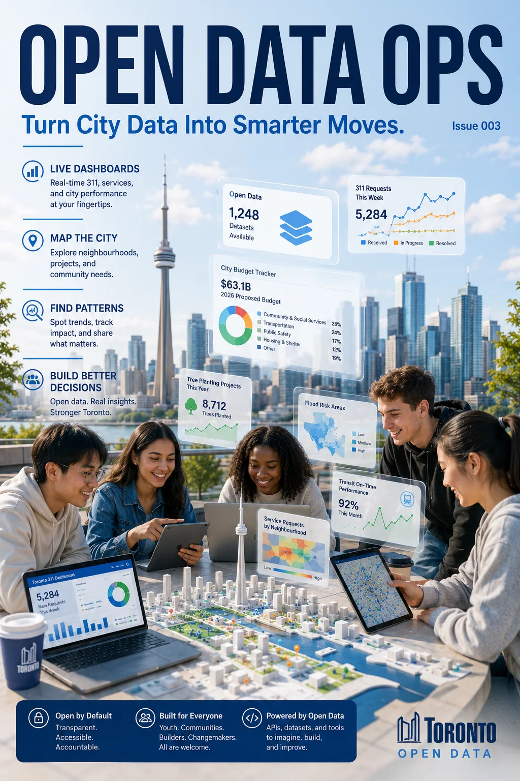 Open Data Ops magazine concept
