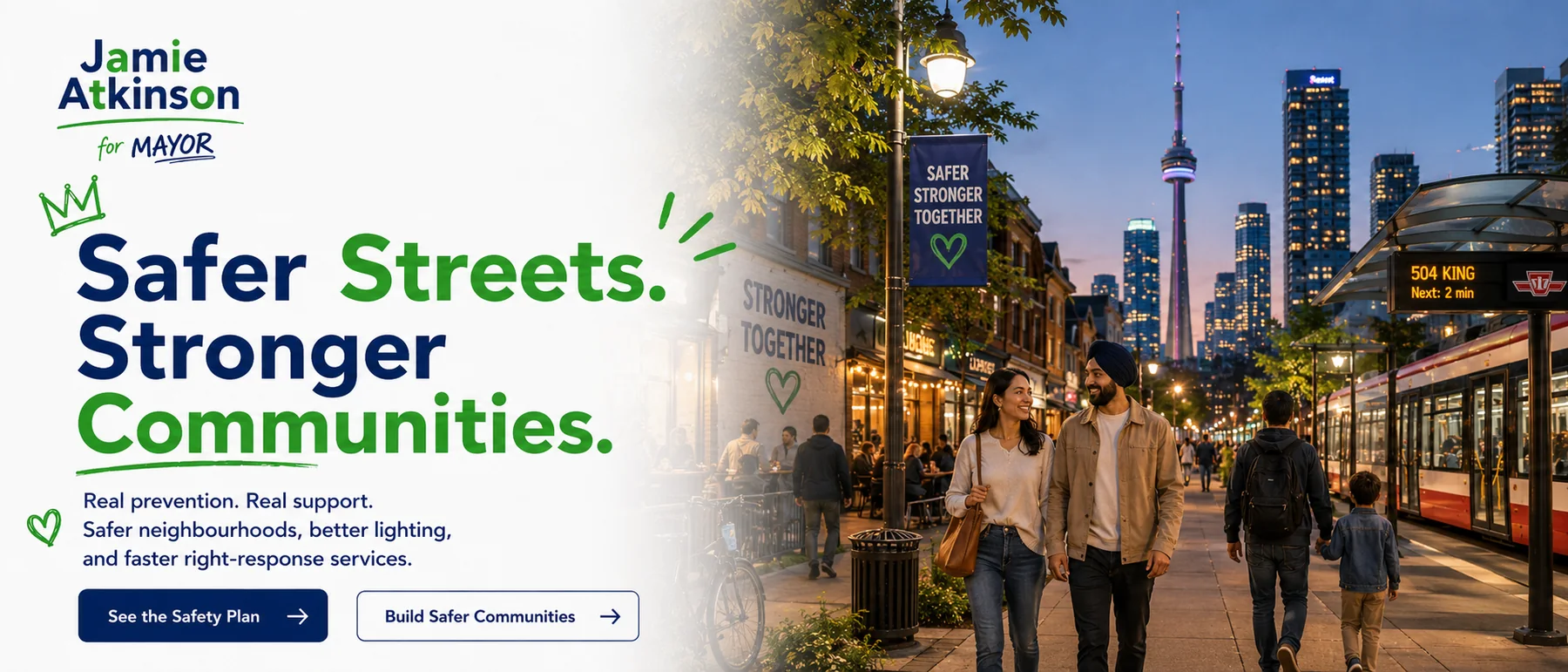 A safe and active Toronto public space