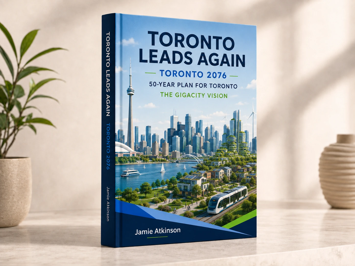 Toronto Leads Again Toronto 2076 50-year plan book cover