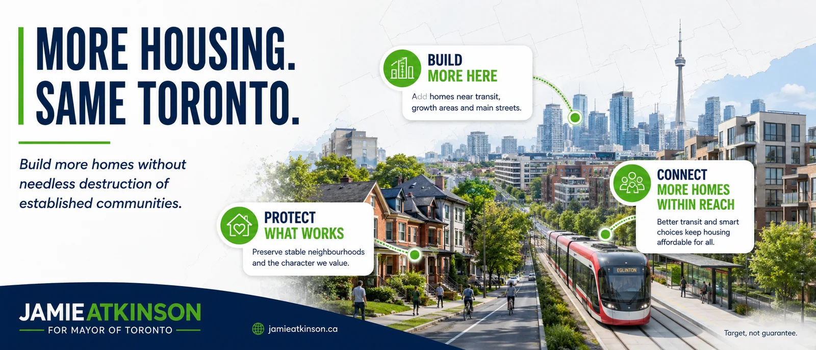 More Housing. Same Toronto campaign graphic