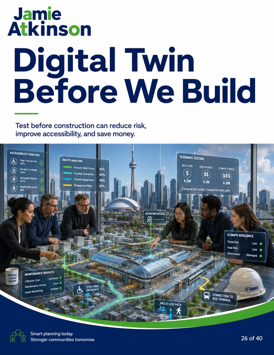 Digital modelling before construction