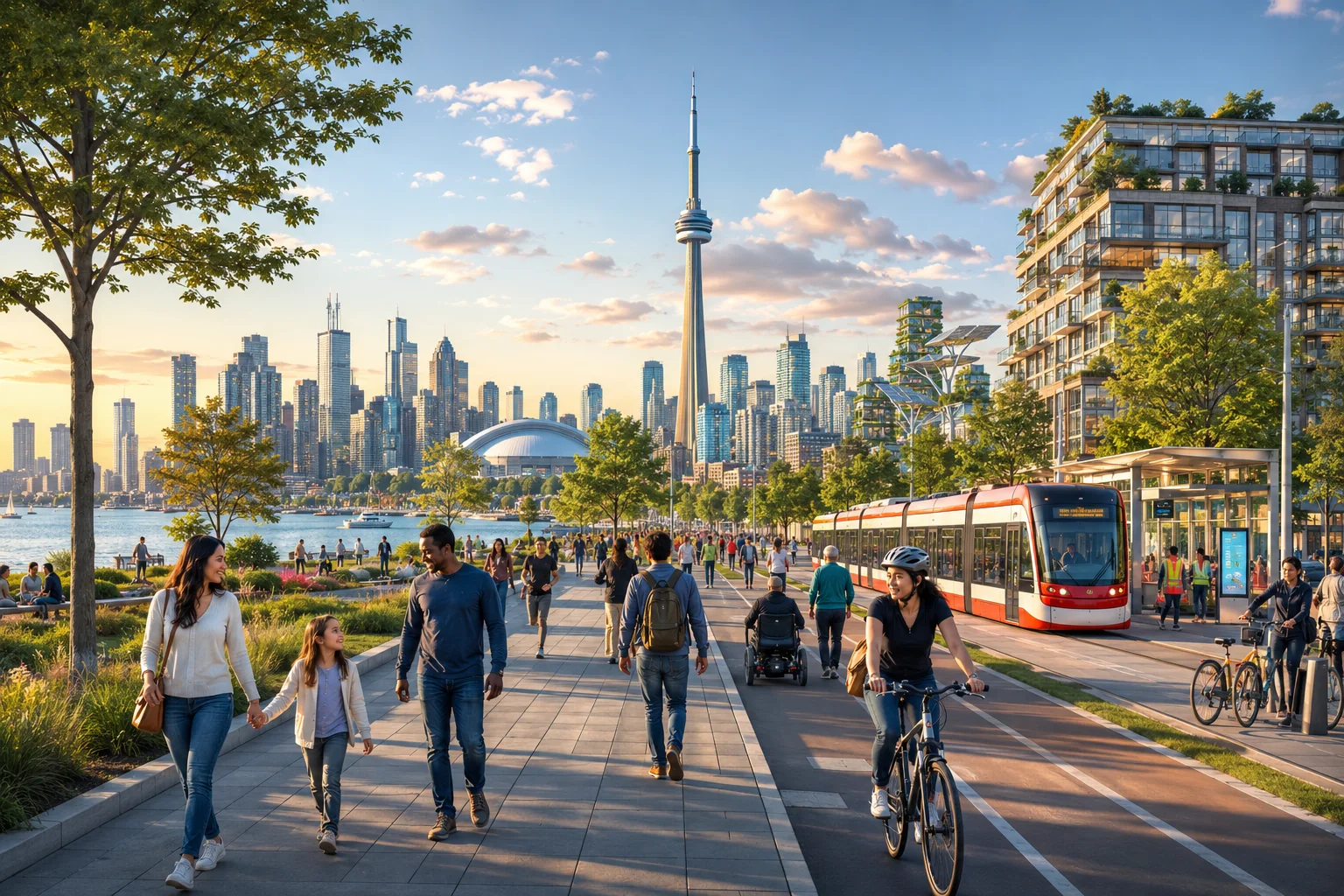 A green and resilient Toronto public realm