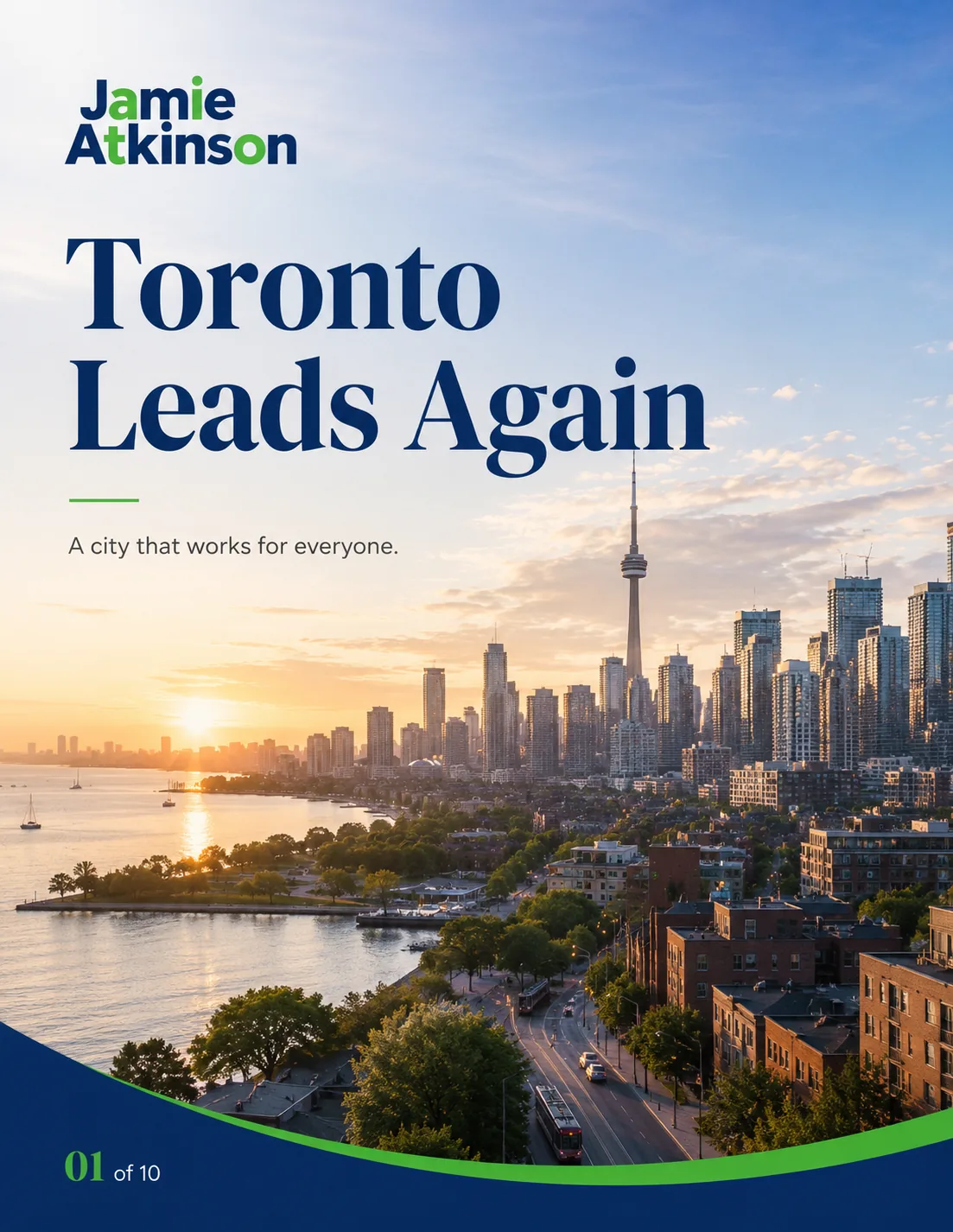 Toronto Leads Again campaign visual