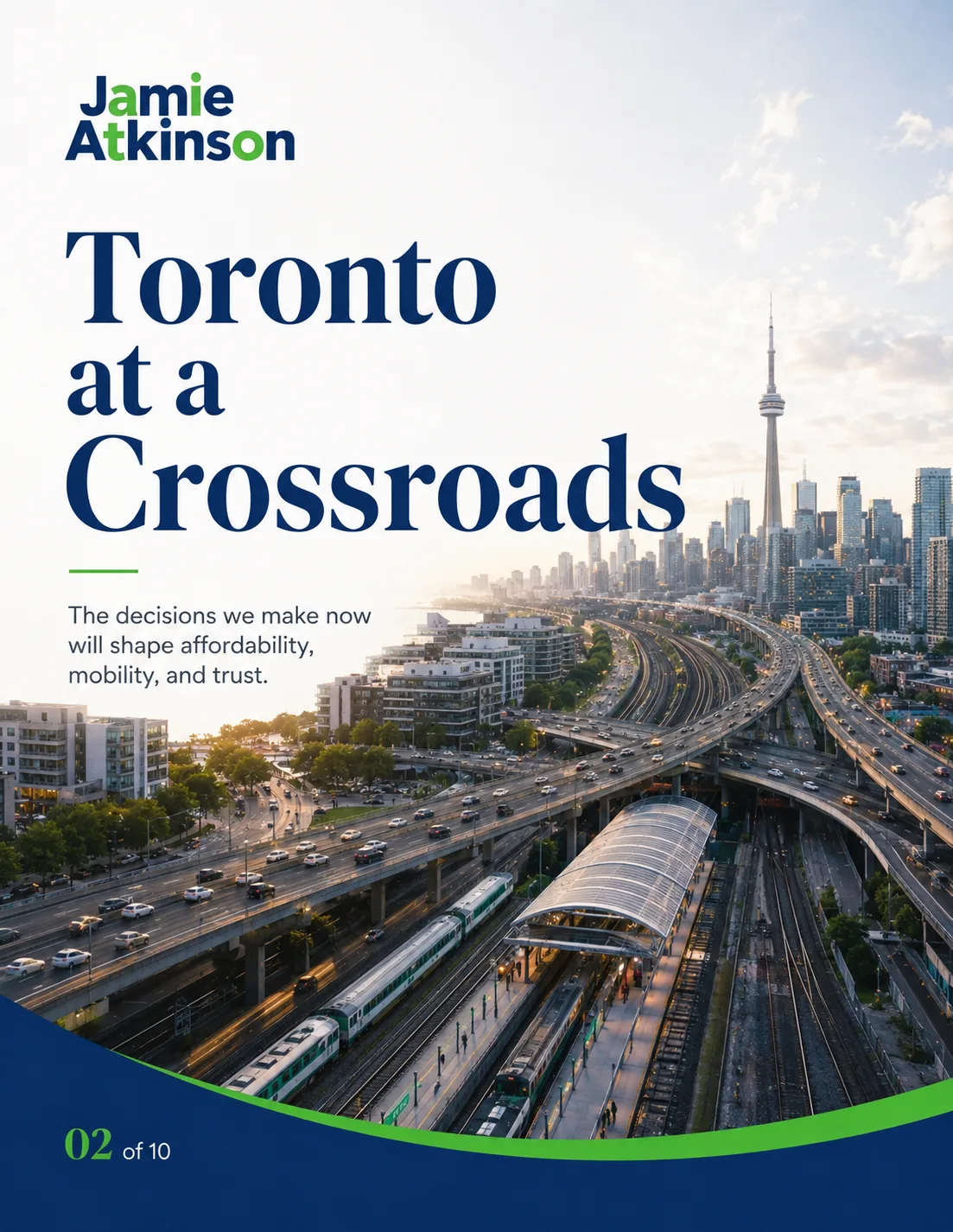 Toronto at a Crossroads campaign visual