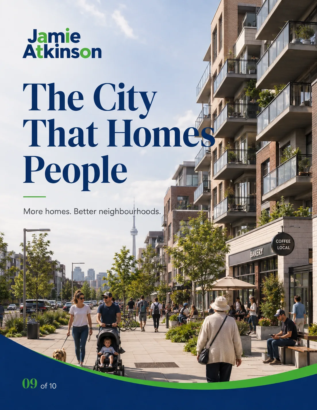 The City That Homes People campaign visual