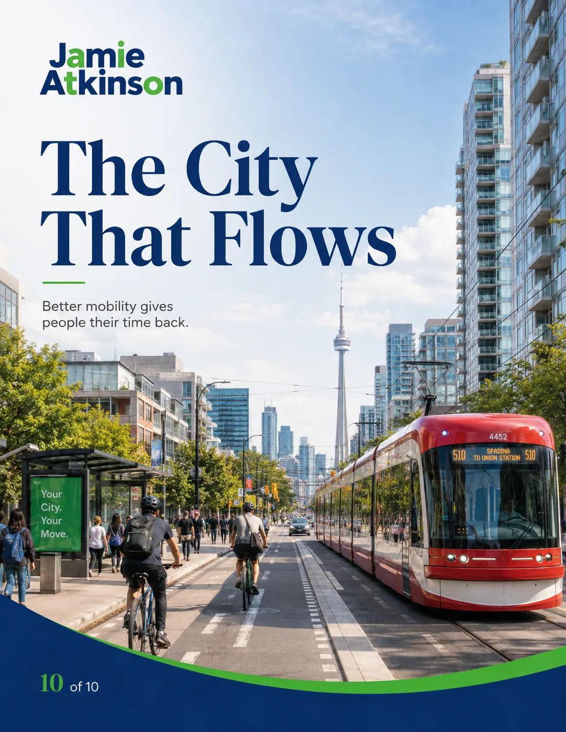 The City That Flows campaign visual