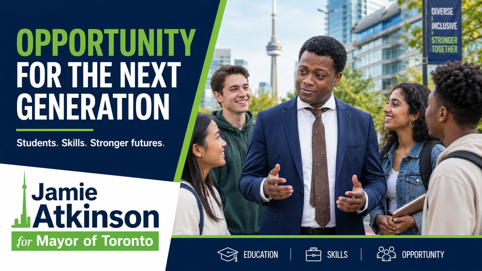 Opportunity for the Next Generation campaign visual