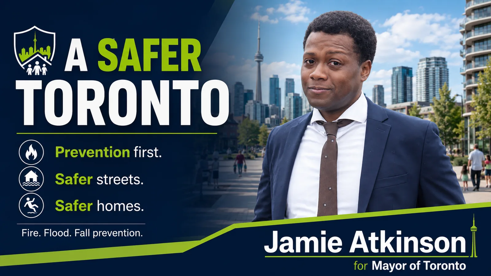 A Safer Toronto campaign visual