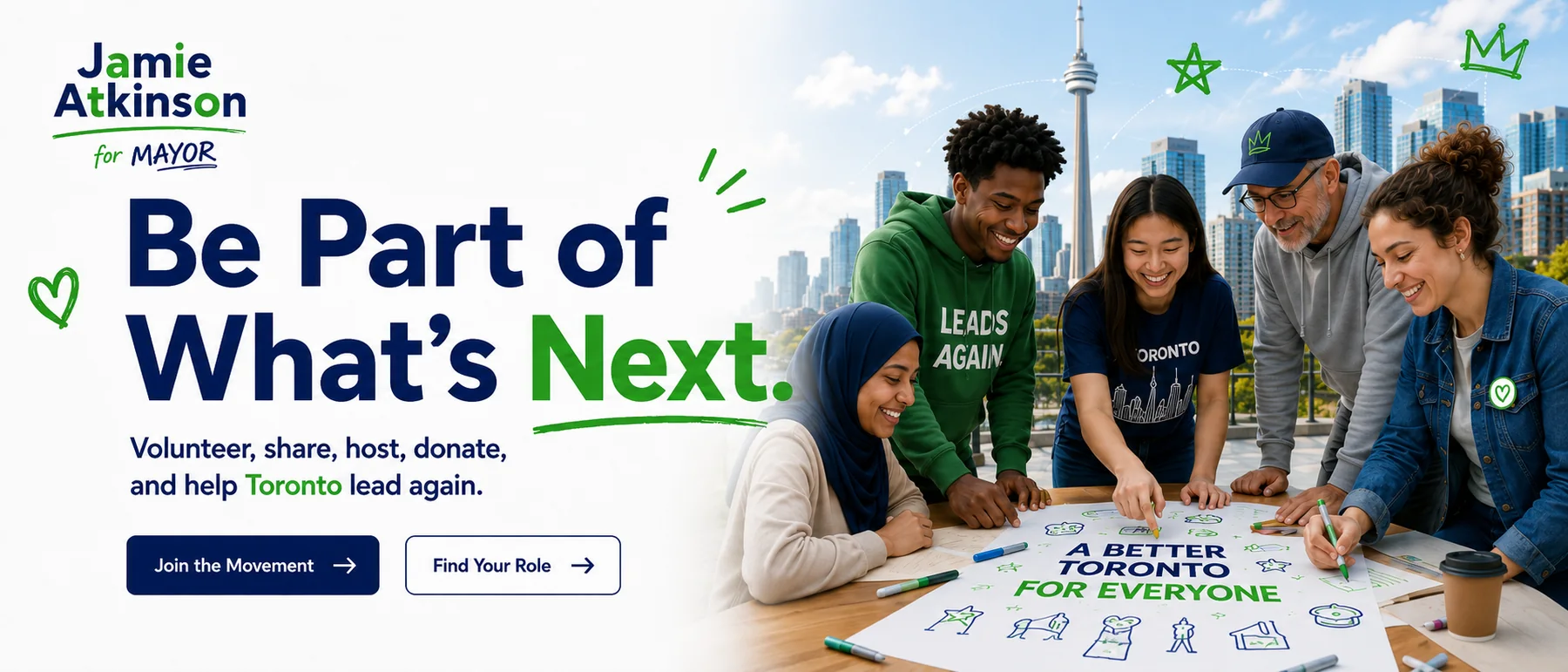 Be part of what Toronto does next.