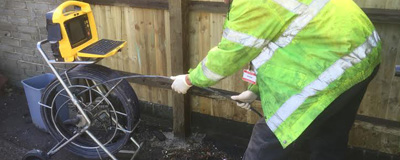 CCTV sewer camera inspection