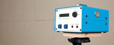 Radon testing equipment